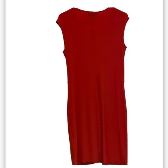 NWT Dana Buchman Hot Lava Sunset Chic Summer Dress Size Medium - Picture 6 of 8